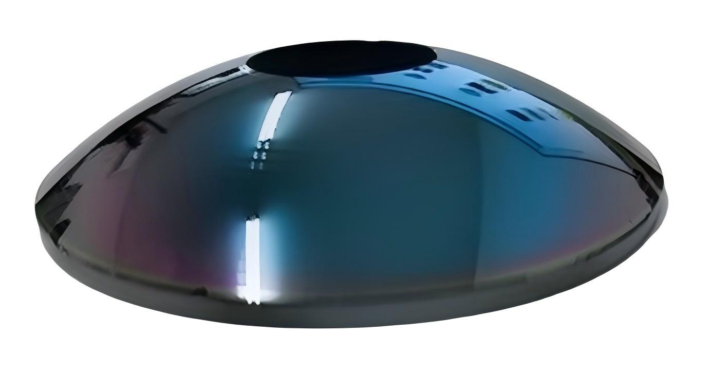 Aspheric lens-chalcogenide glas
